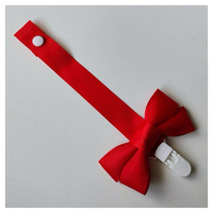 Red Dummy Clip With Bow